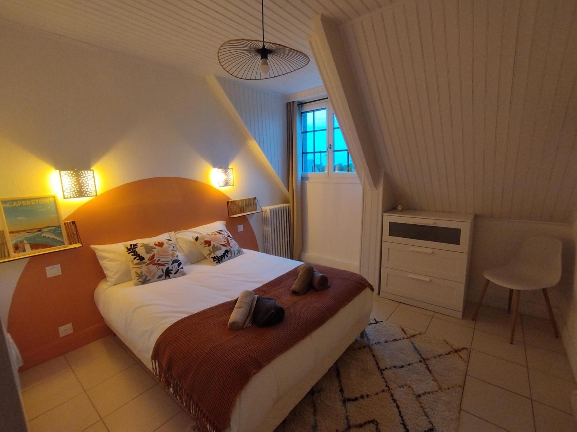Bed and Breakfast Au Pti' Bonheur Saint-Coulomb Exteriér fotografie