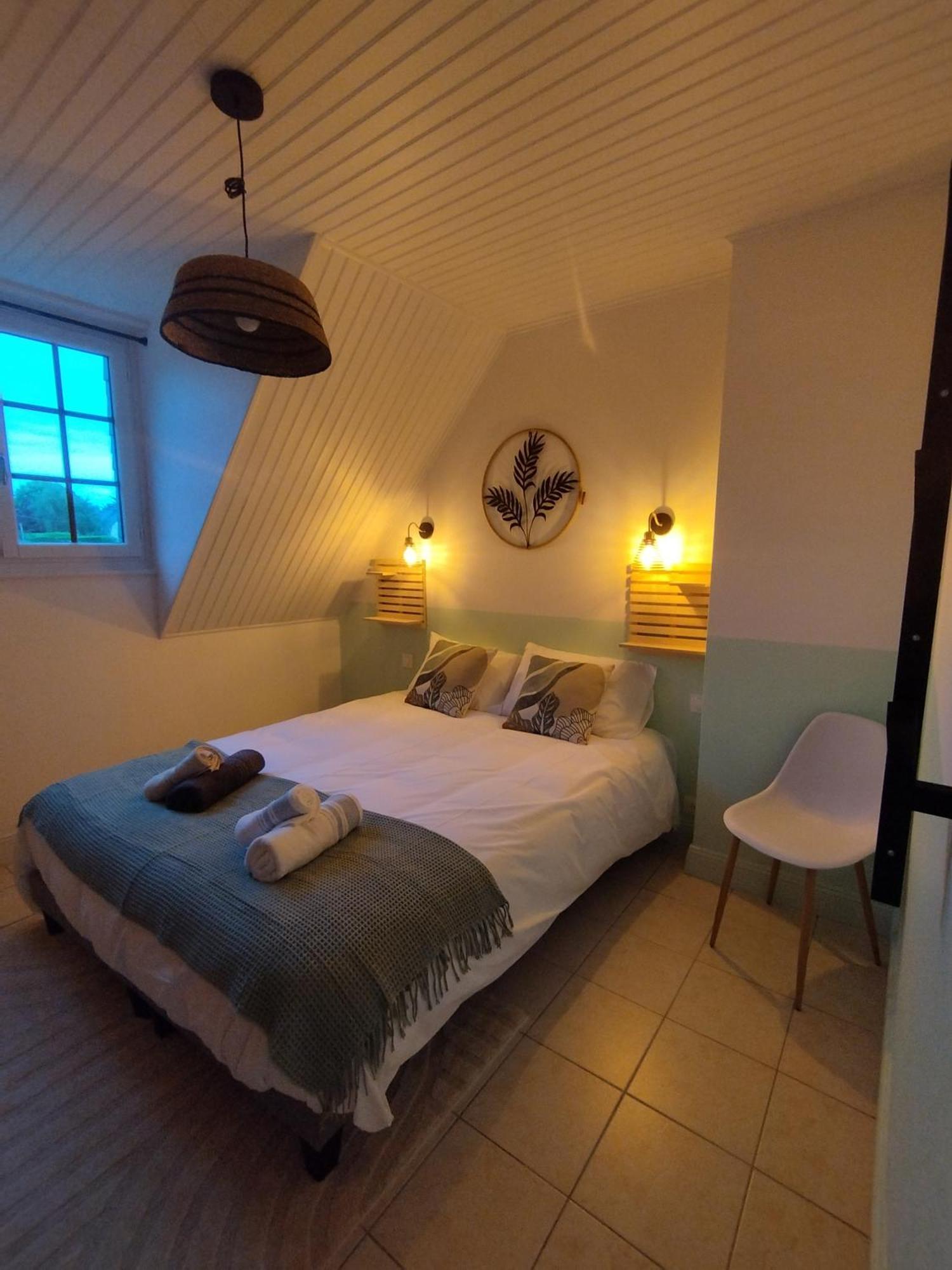 Bed and Breakfast Au Pti' Bonheur Saint-Coulomb Exteriér fotografie